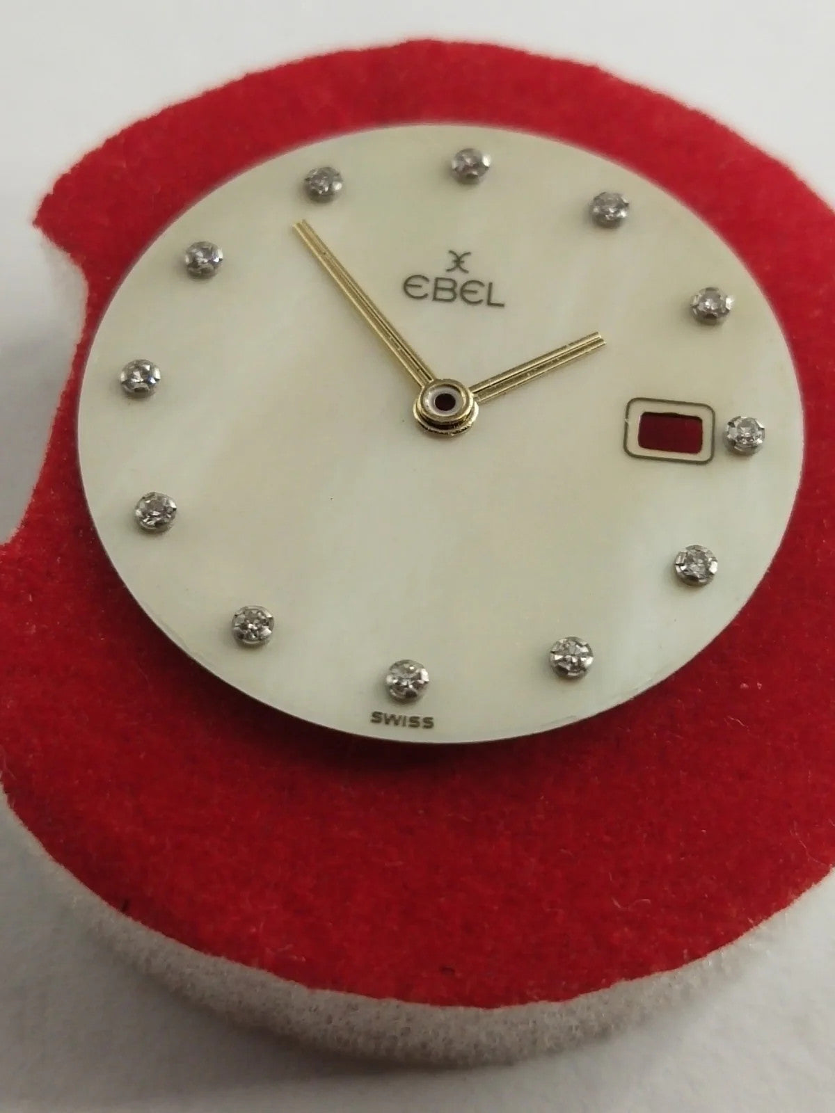 Dial EBEL Diamond / Shells / With hands /Read the description well