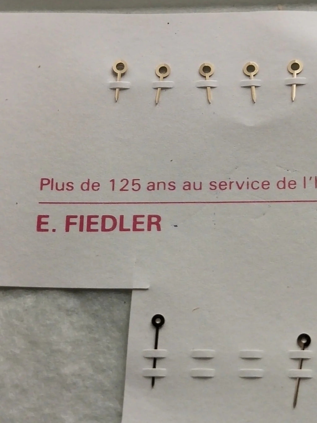 OMEGA 1459/LONGEN.L200/ ETA 281 002 Hand set / Price is for 2 hands