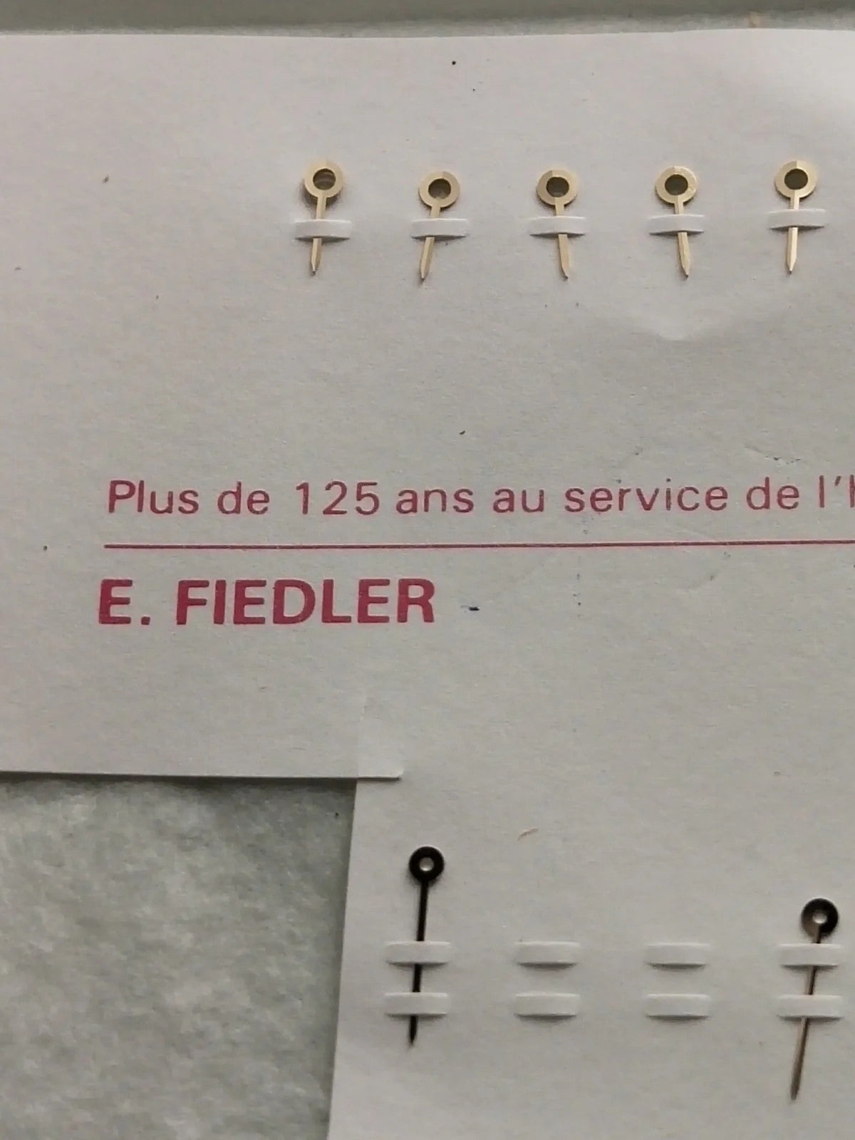 OMEGA 1459/LONGEN.L200/ ETA 281 002 Hand set / Price is for 2 hands