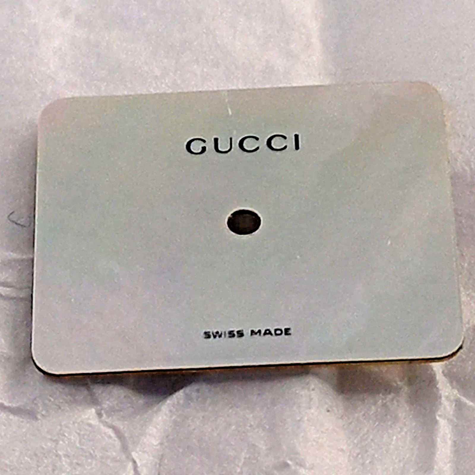 GUCCI Original /  Dail CADRAN BLANC  / Part No. 051.A332.1/   color  MOP