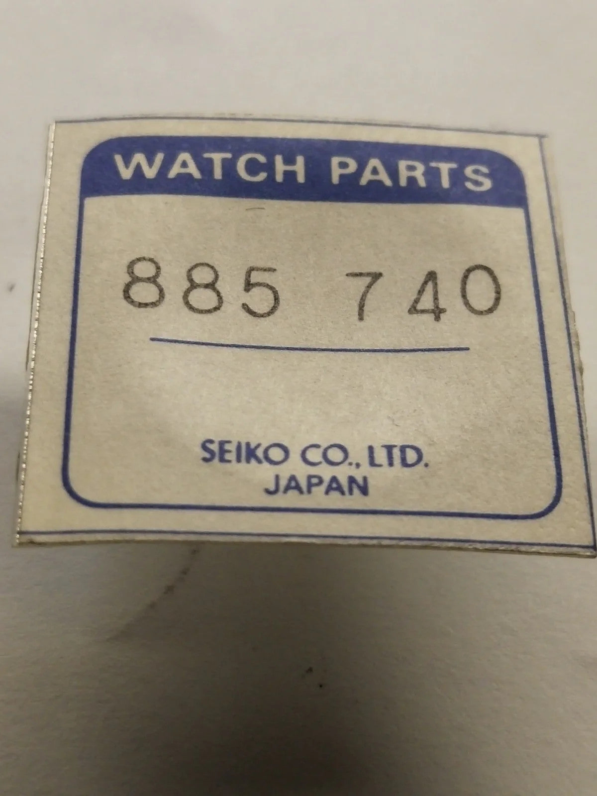 NOS Seiko part 885 740