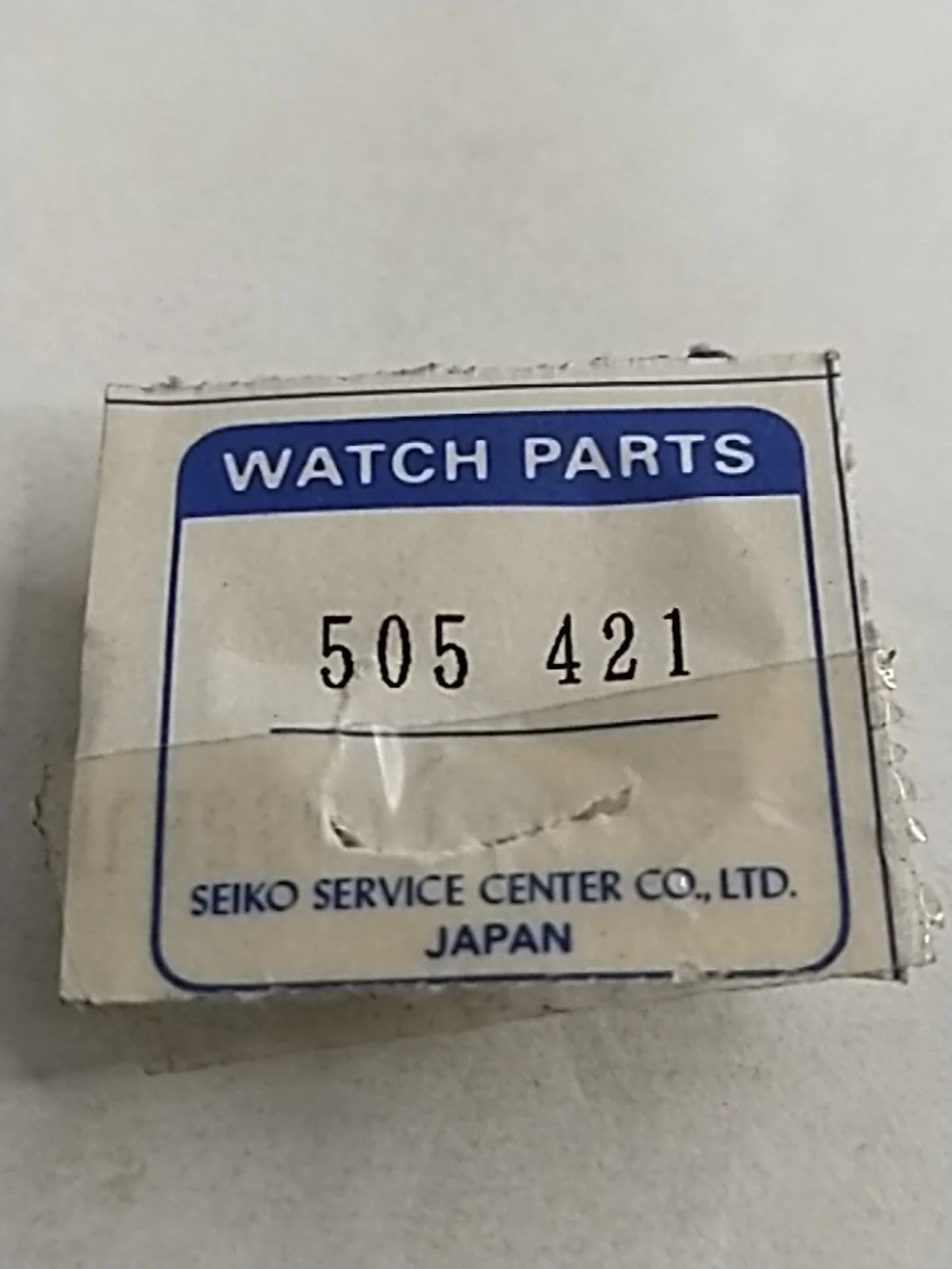 NOS Seiko Parts 505 421 / transmission wheel