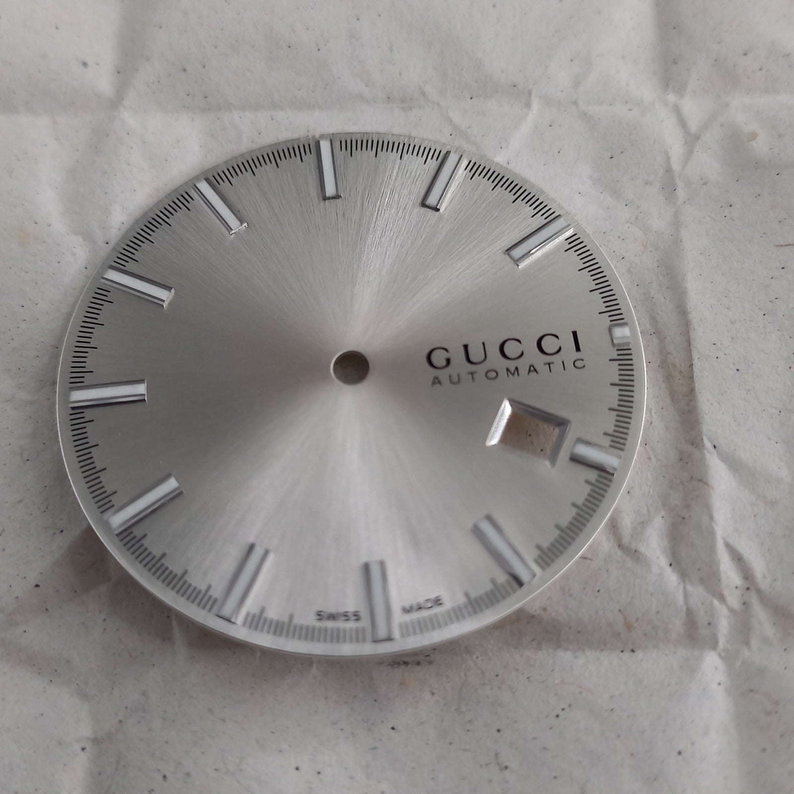 GUCCI Original / Dail  / Part No. YDA05196/ SILVER