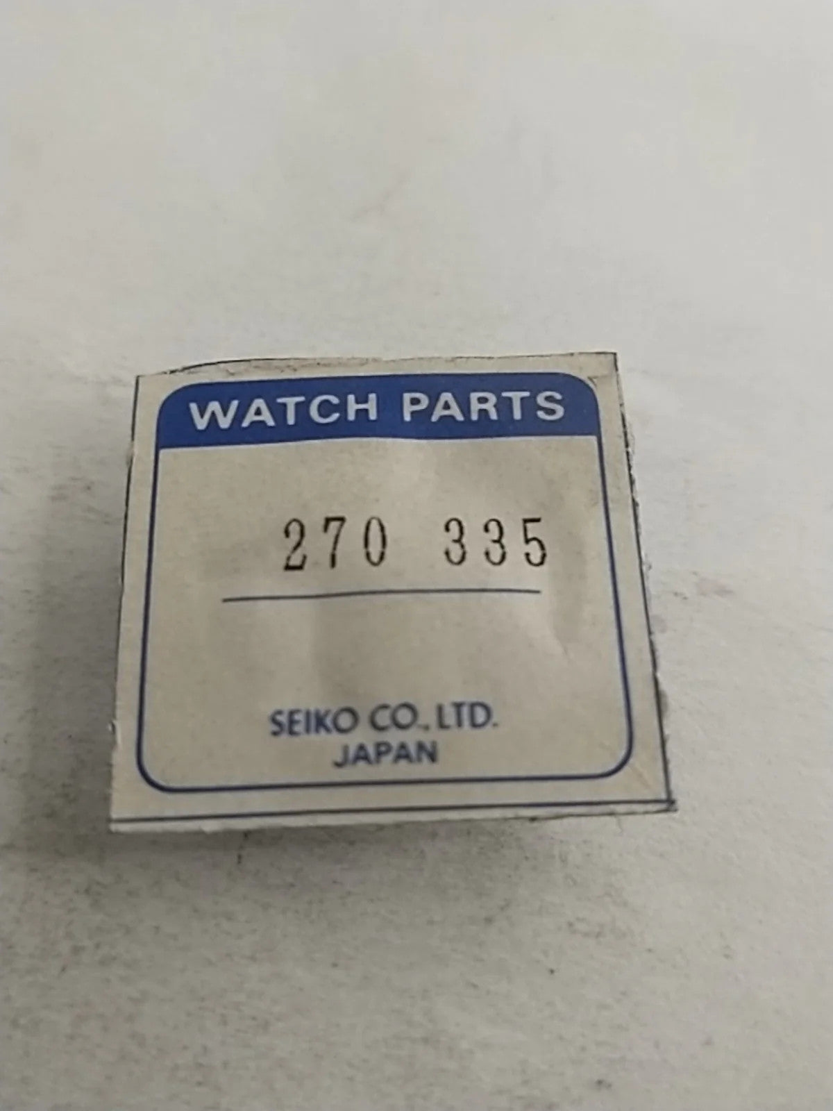 NOS Seiko Parts 270 335