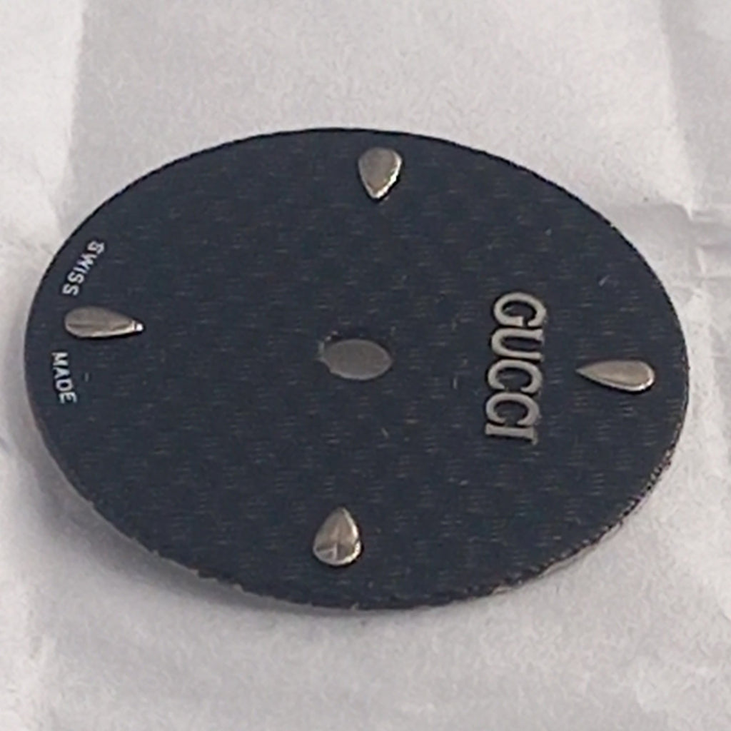 GUCCI Original /  Dail CADRAN NOIR 6500L /ACIER / Part No. 051A259/ Color  BLACK