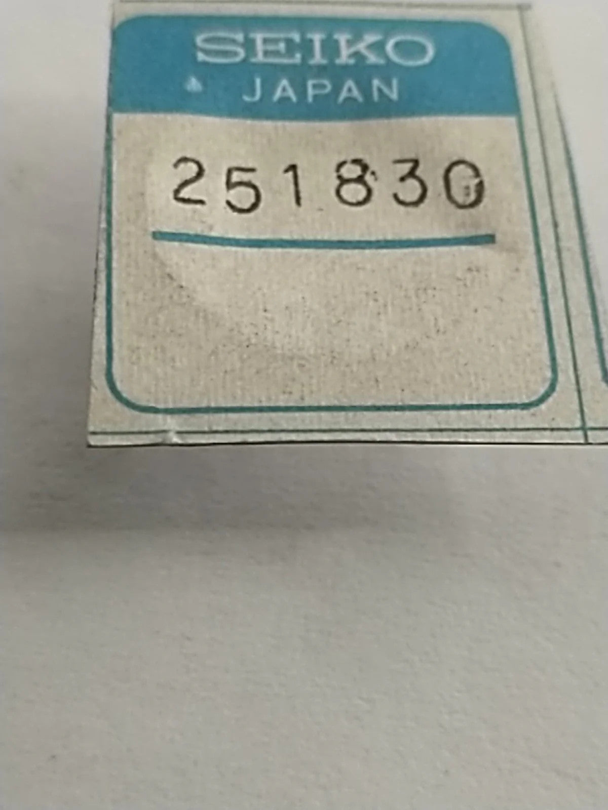 New Old Stock Original Seiko 8306A Part's Escape Wheel 251 830