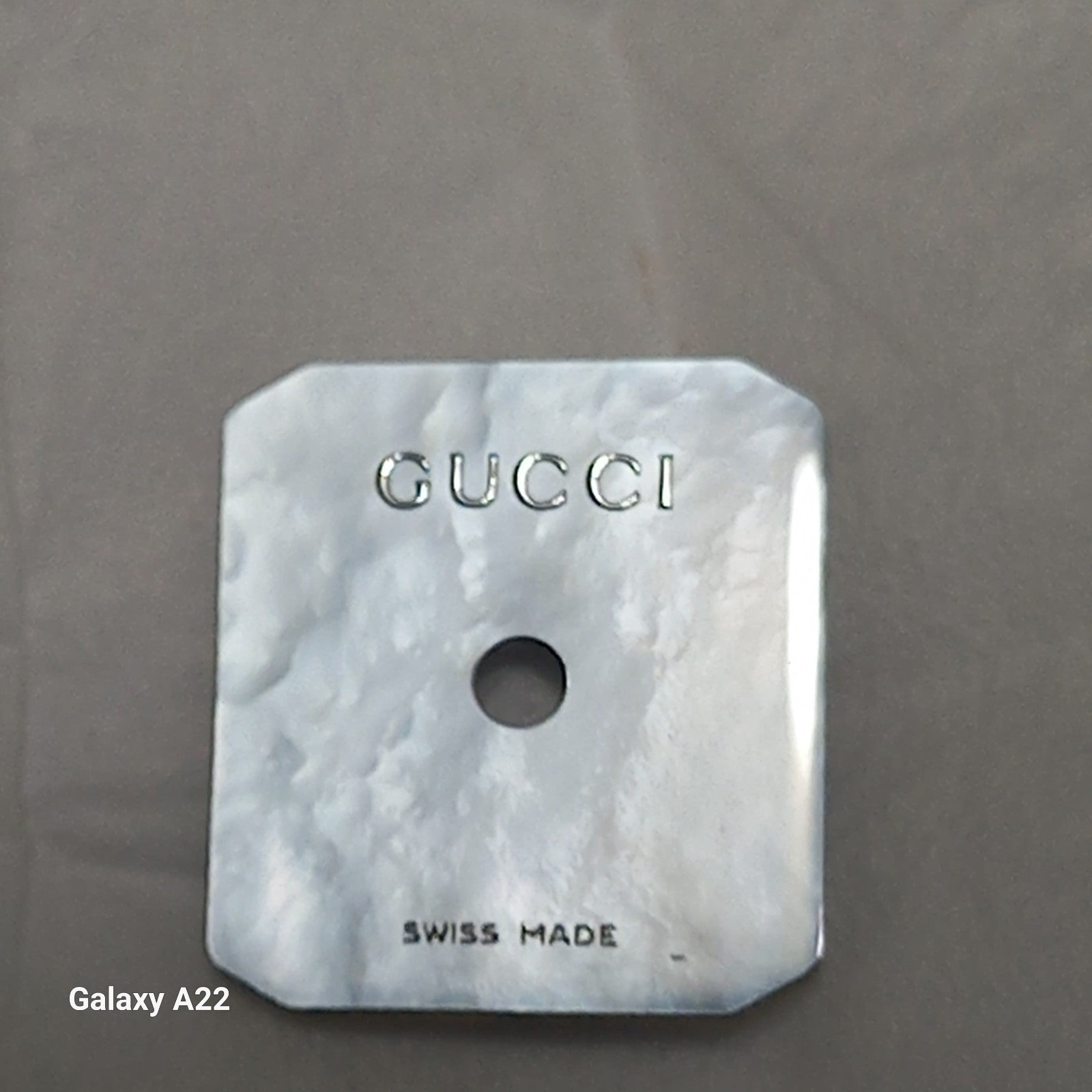GUCCI Original / Dail  / Part No. YDA05067 / WHITE BLUE MOP