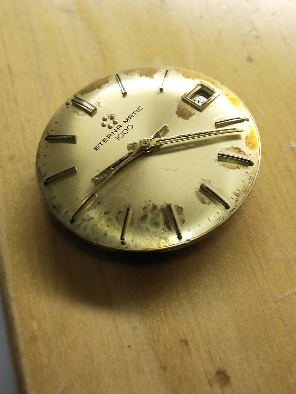 Eternamatic automatic movement with dial and hands fully working , used