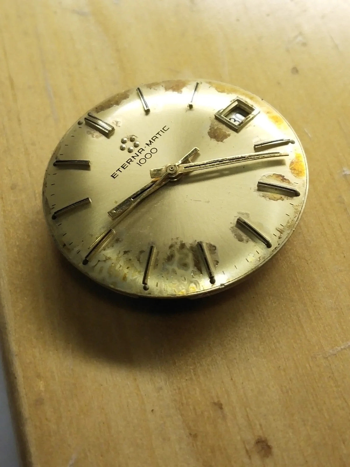 Eternamatic automatic movement with dial and hands fully working , used