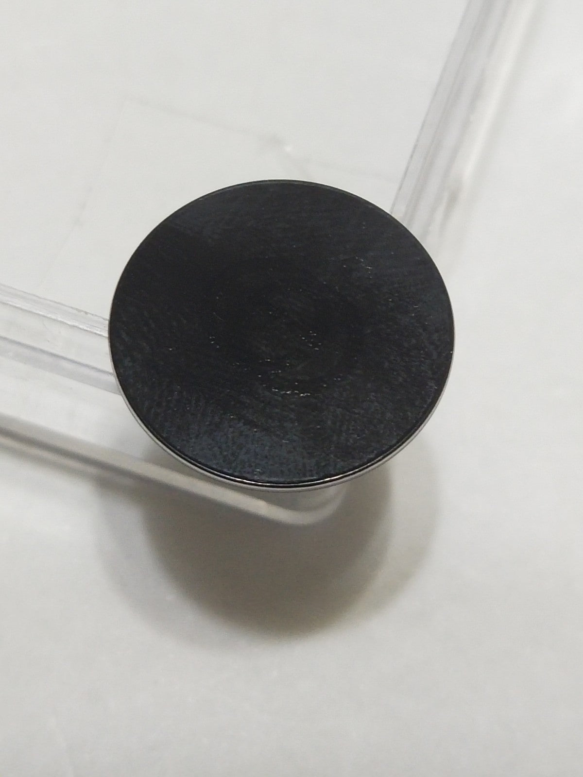 GUCCI Original /Glass for   Case Back / Part No. 153.015/ black  color 