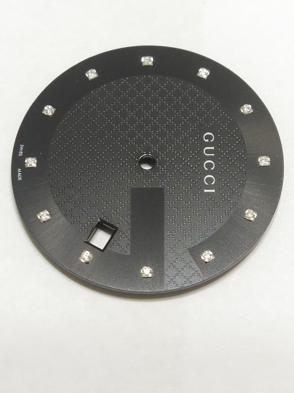 GUCCI Original / Dail diamond/ Part No. YD05347 / Black color 