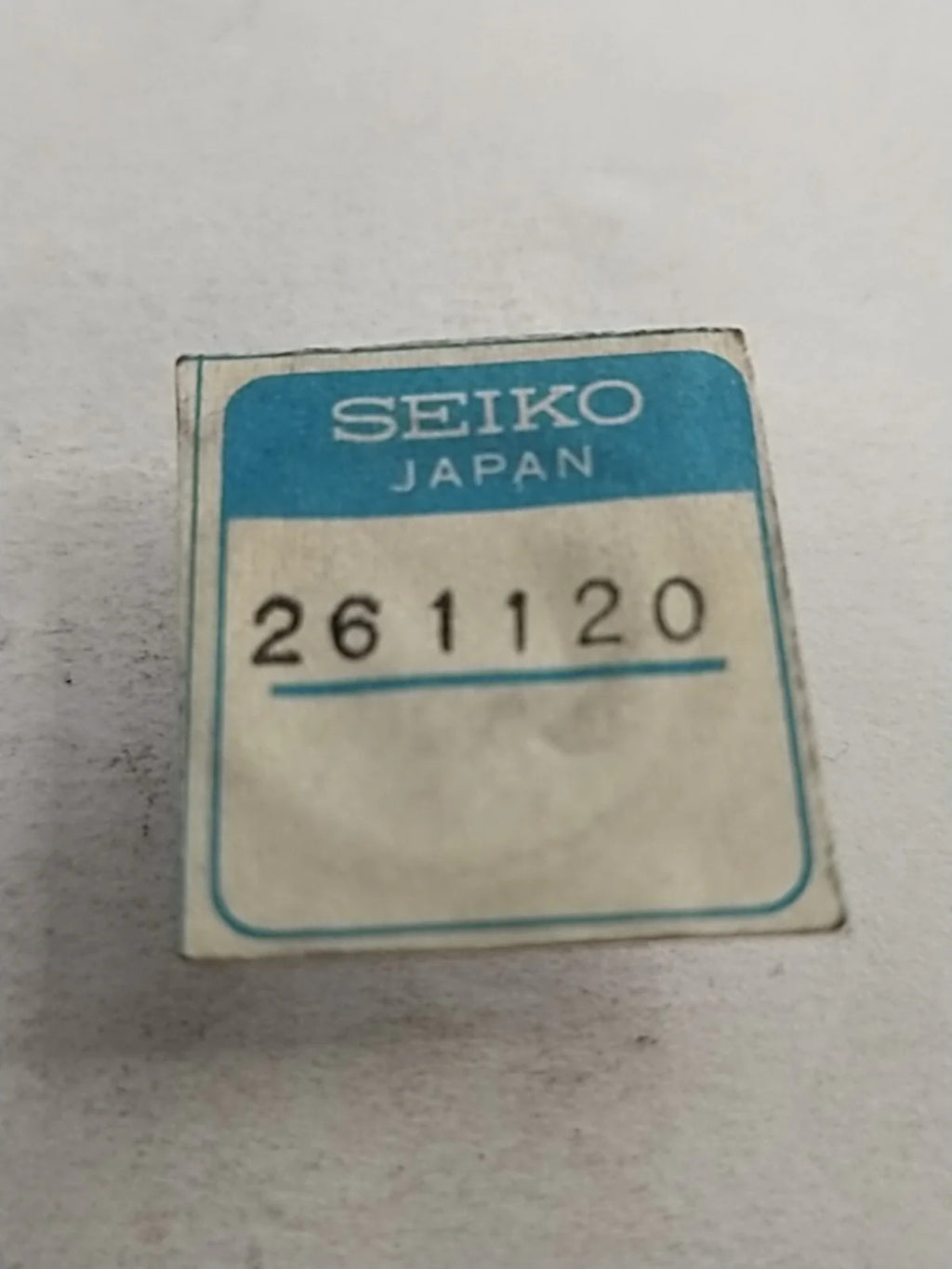 NOS Seiko Parts 261 120