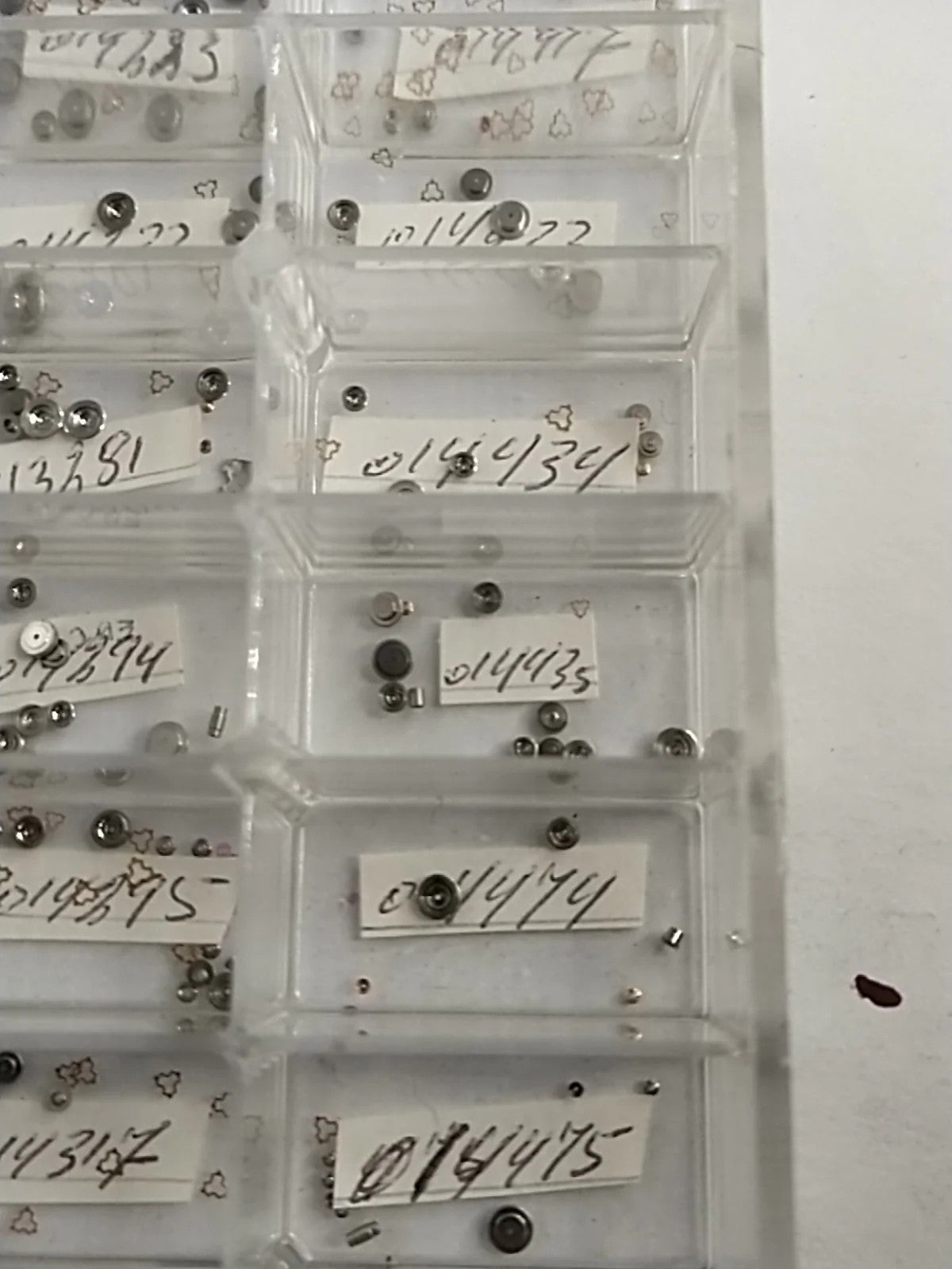 Original Seiko Diashock/ Lower / Cap /Spring/ part . 014 ..... Choose from the