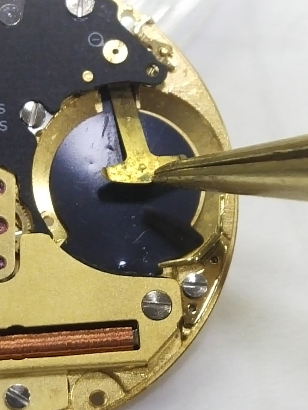 ETA 255 441 movement / 2 hands / date 3/4 clock /The Long minute wheel/Full work