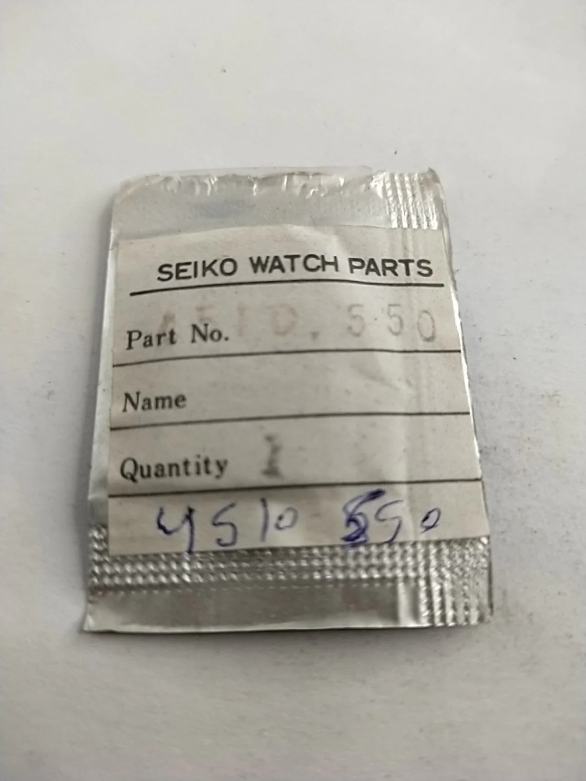 NOS Seiko 4510 550 Liquid Crystal Panel LCD Cal /A354