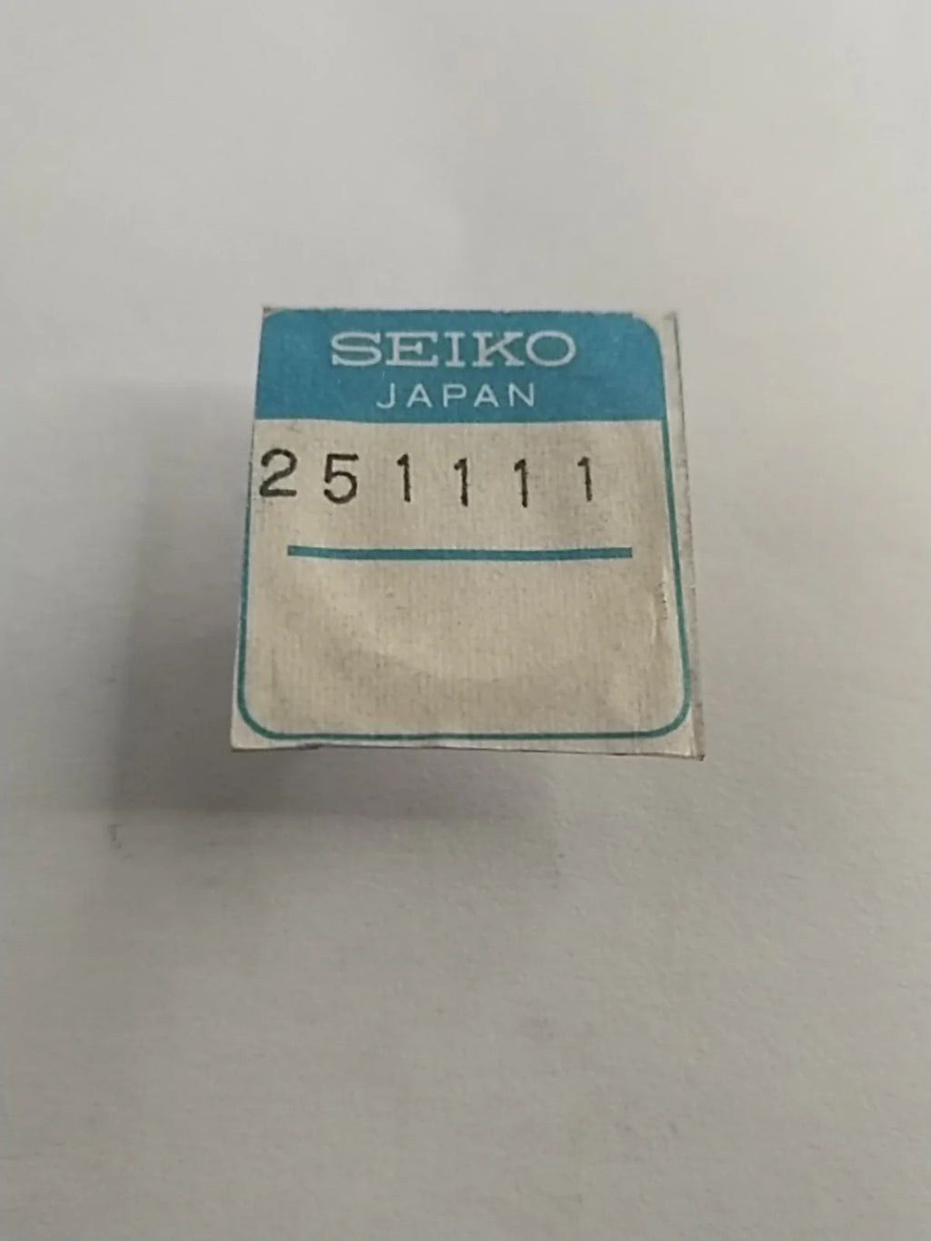New Old Stock Original Seiko Part's Escape Wheel 251 111