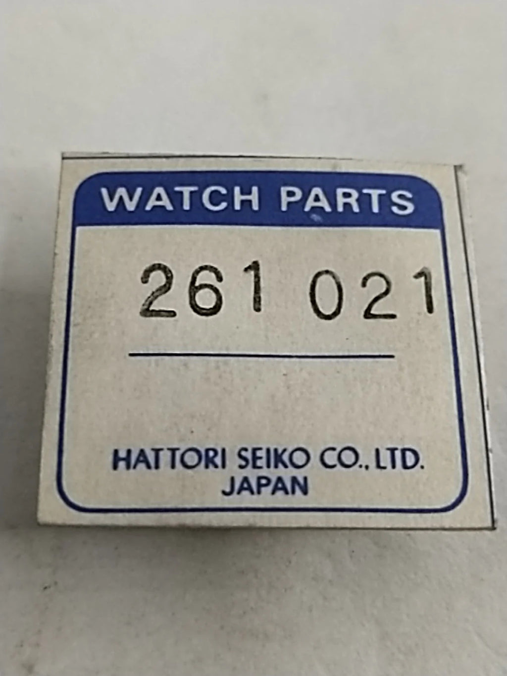NOS Seiko Parts 261 021