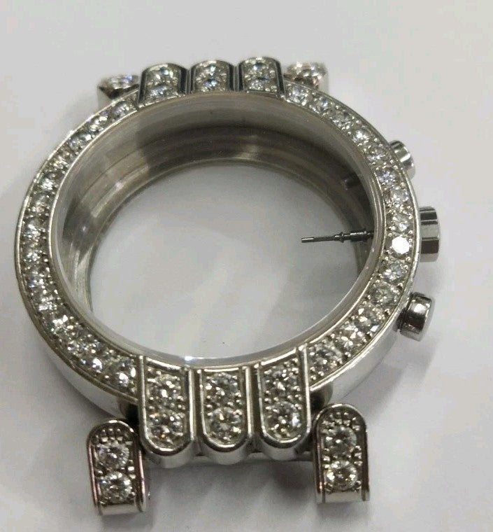  Harry Winston /Complete  Case platinum 950 with Diamonds / Used 