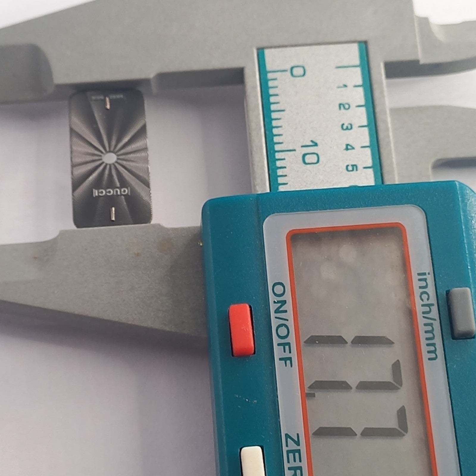 GUCCI Original/Dail CADRAN ACIER GUILLOCHE FONCE 3905L /Part. 051.A410.3 C.BLACK