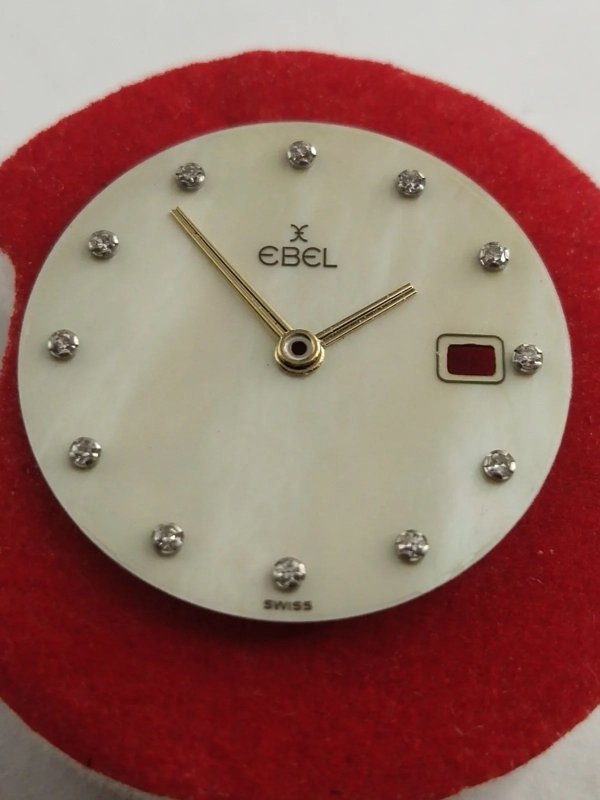 Dial EBEL Diamond / Shells / With hands /Read the description well