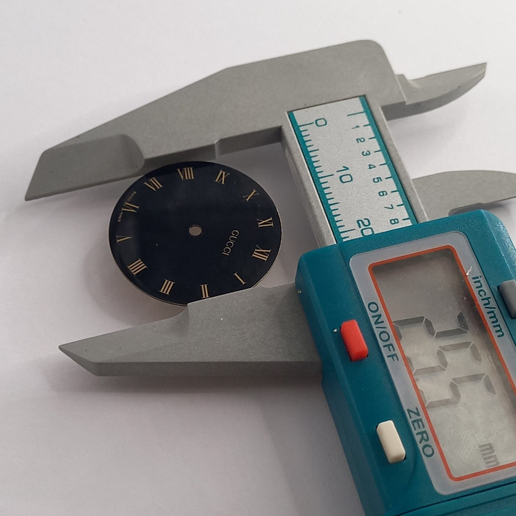 GUCCI Original /  Dail / Part No. 051.143.1/ Color  BLACK