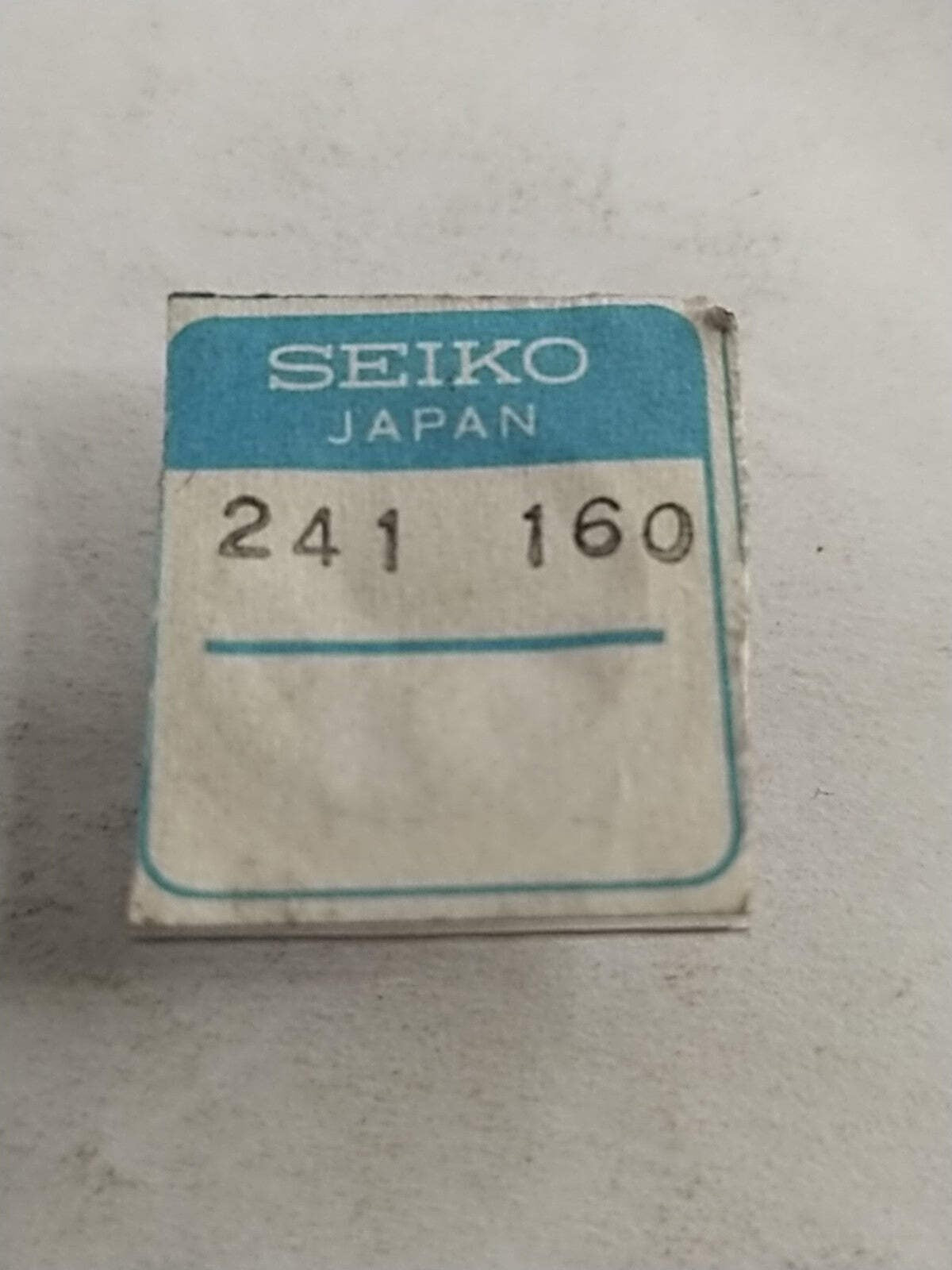 NOS Seiko Parts 241 160
