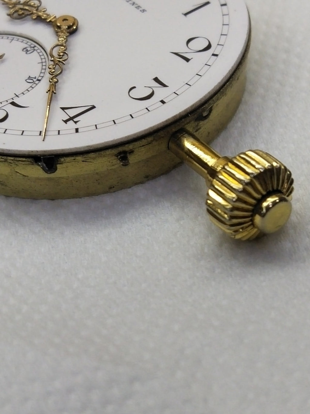 Longines manual movement With dial and hands / working perfectly  /used