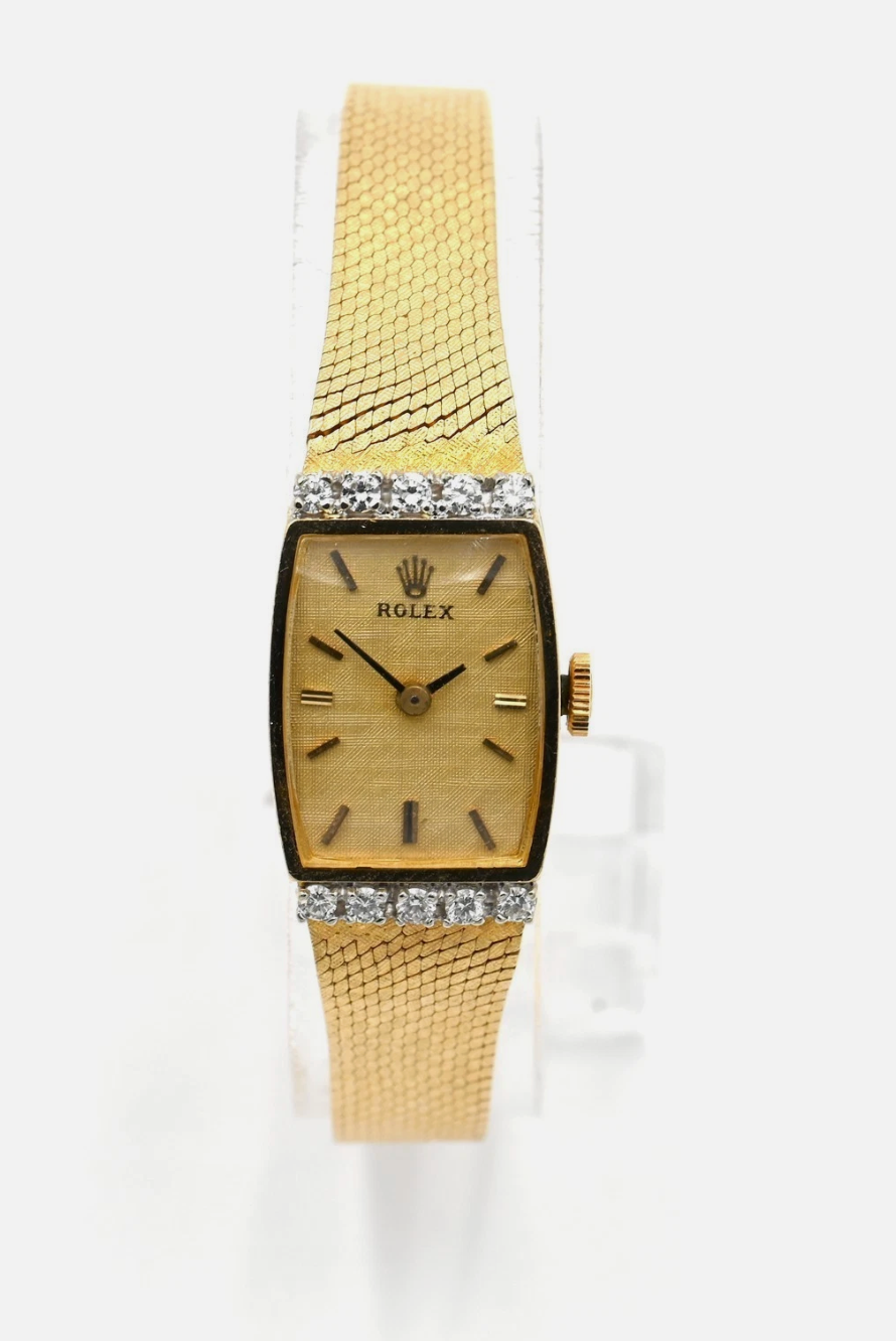 Rolex 8420 Ladies 14K Gold Cocktail Watch – Estate Find w/ Box & Docs