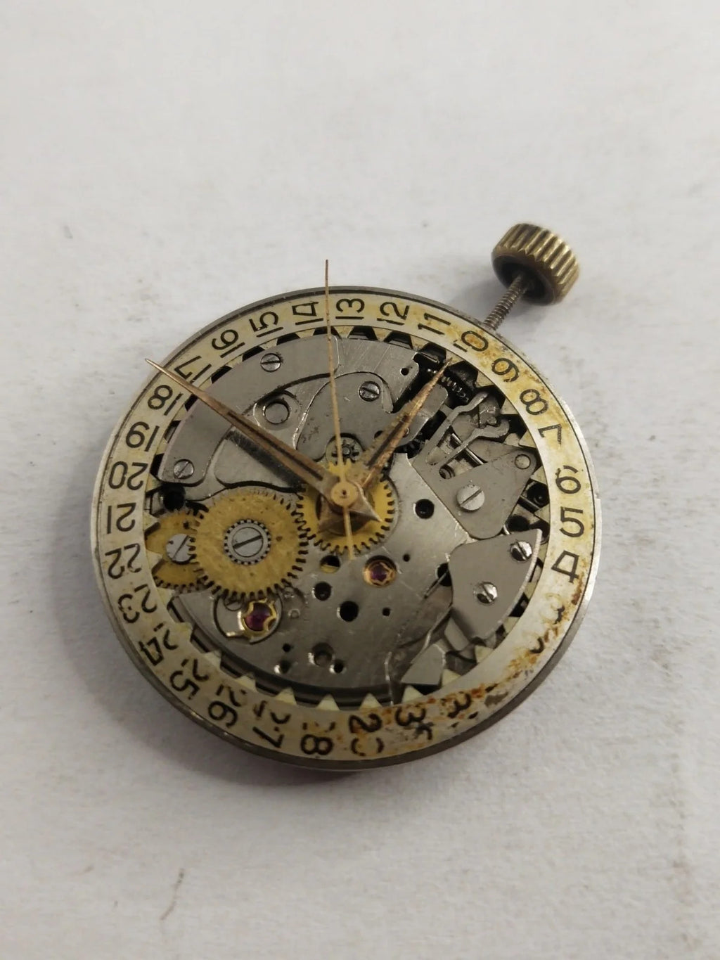 Manual movement / ZENITH / Cal . 2522C With hands / Case Ring Used full working