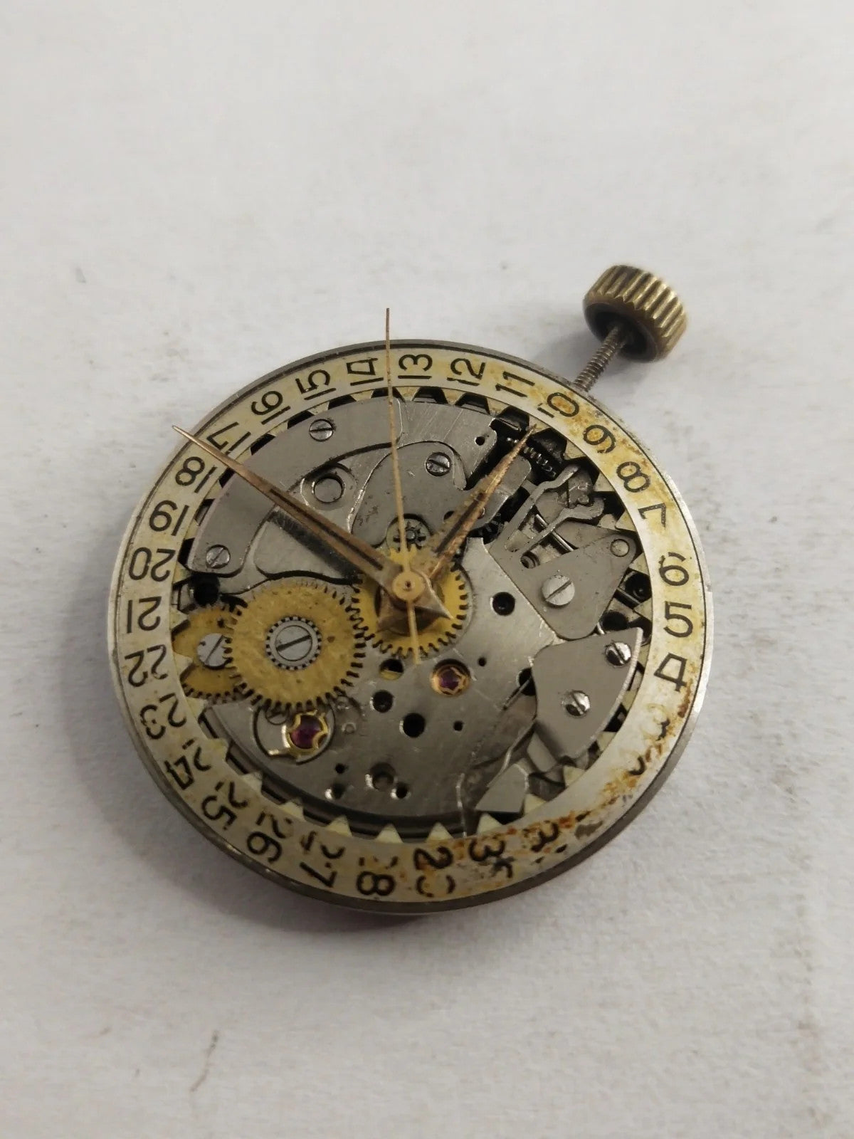 Manual movement / ZENITH / Cal . 2522C With hands / Case Ring Used full working