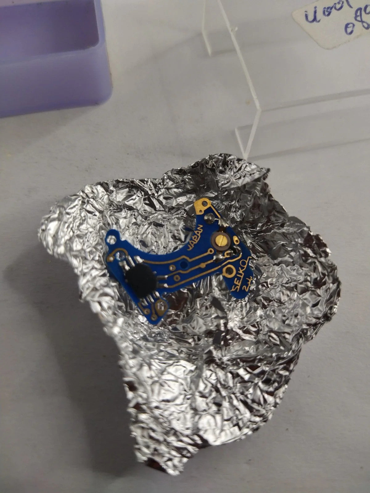 NOS Seiko original circuit part . 4001 089