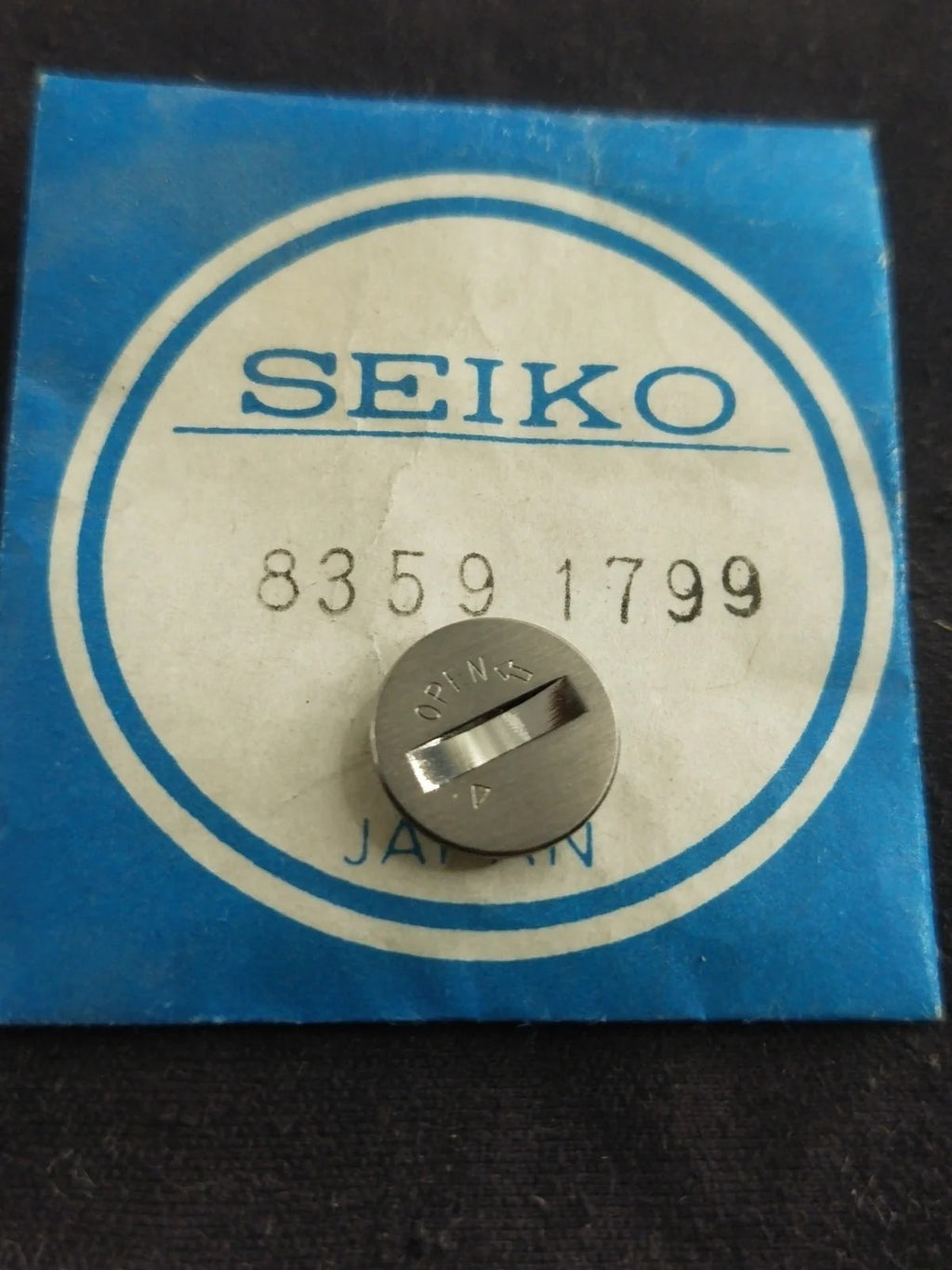 NOS Seiko Part . 8359 1799 Battery Hatch Cover