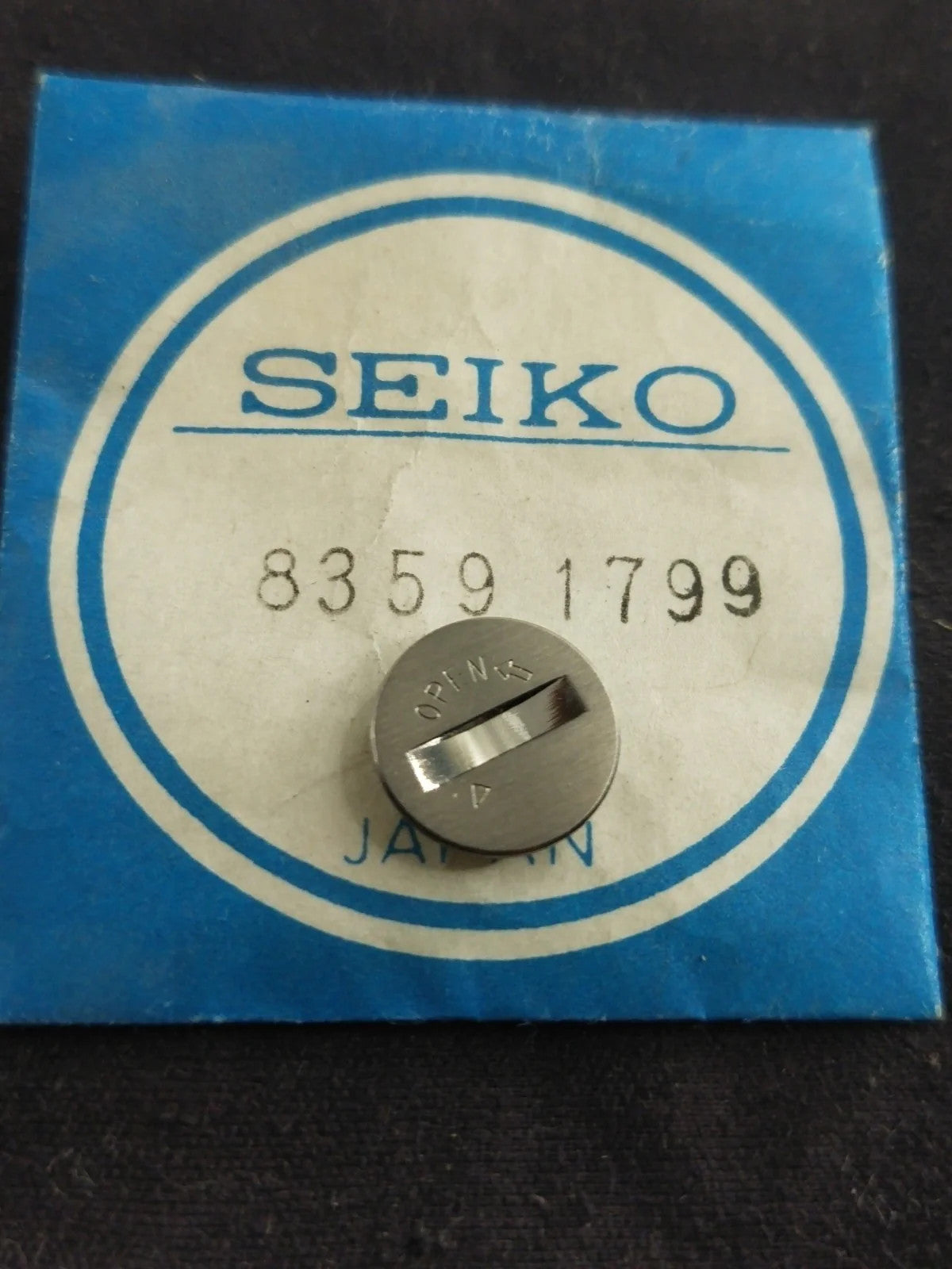 NOS Seiko Part . 8359 1799 Battery Hatch Cover