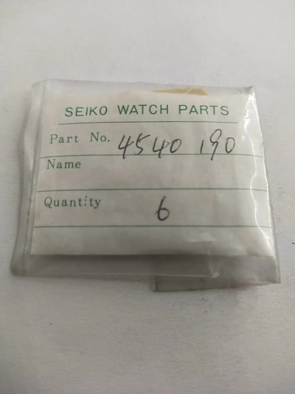 NOS Seiko original Parts 4540 190/ Price for one piece