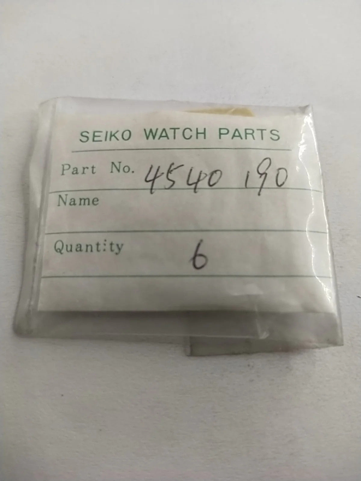 NOS Seiko original Parts 4540 190/ Price for one piece