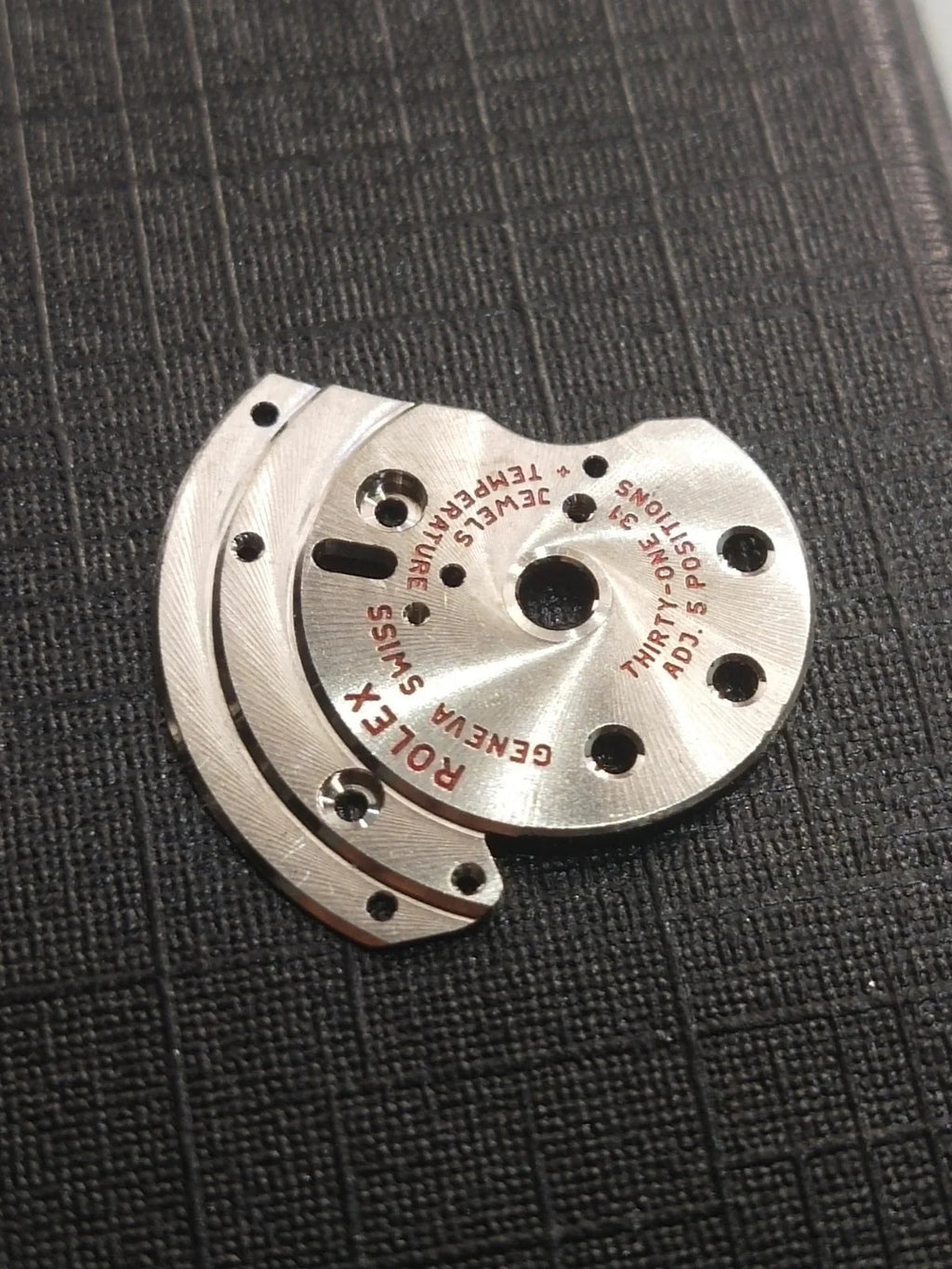 Rolex 3135 140 /Devis Upper Bridge / Without red stone /Genuine parts