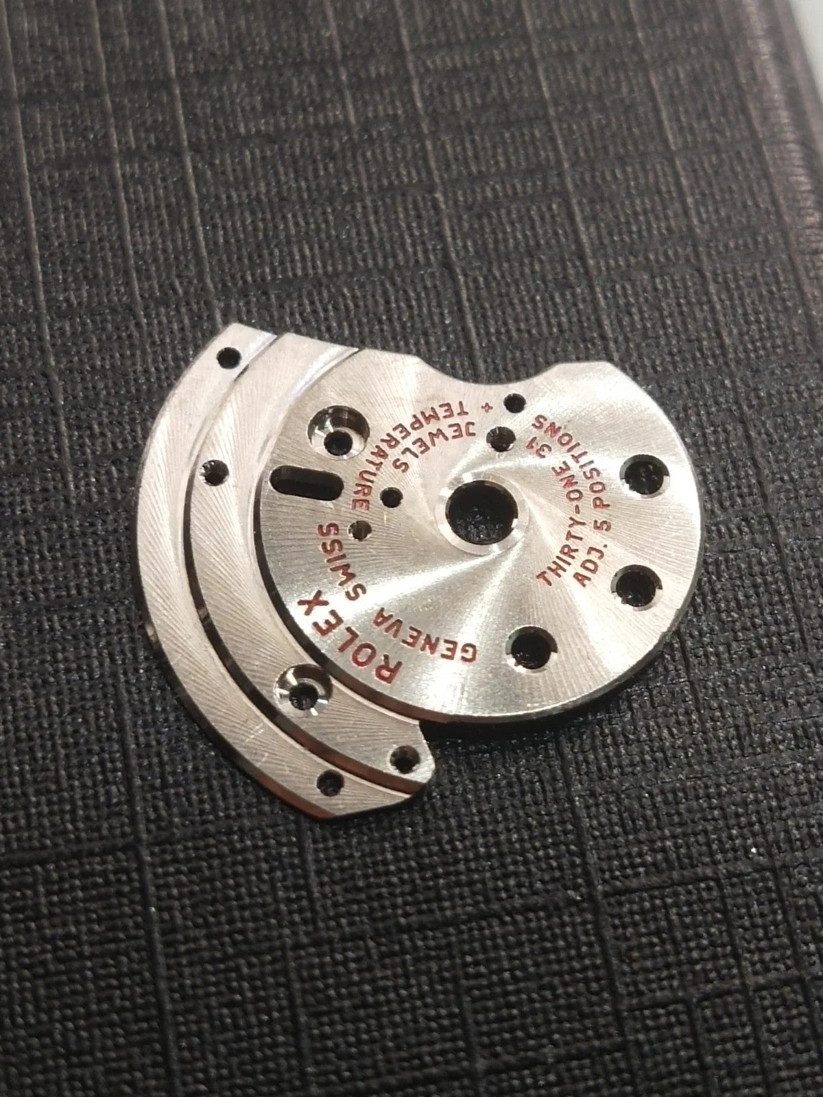 Rolex 3135 140 /Devis Upper Bridge / Without red stone /Genuine parts