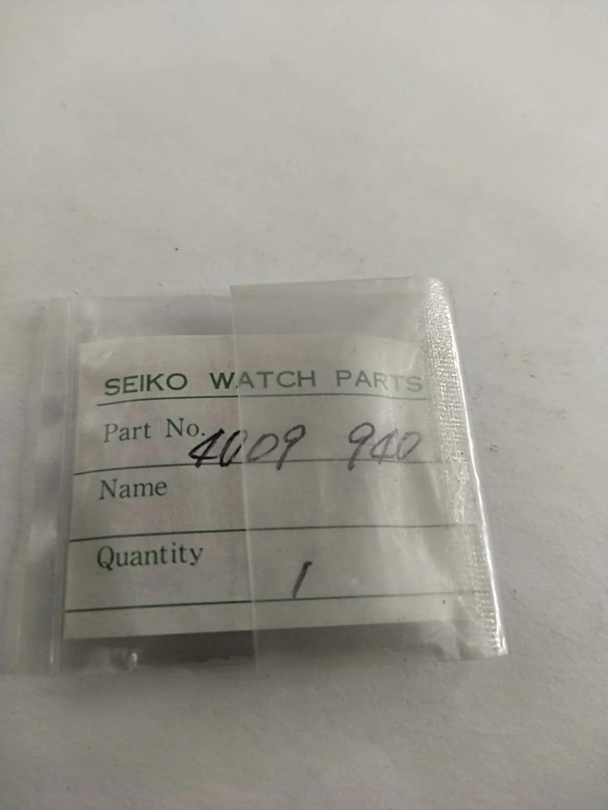 NOS Circuit Plock connection Seiko Part . 4009 940 / Cal M158A