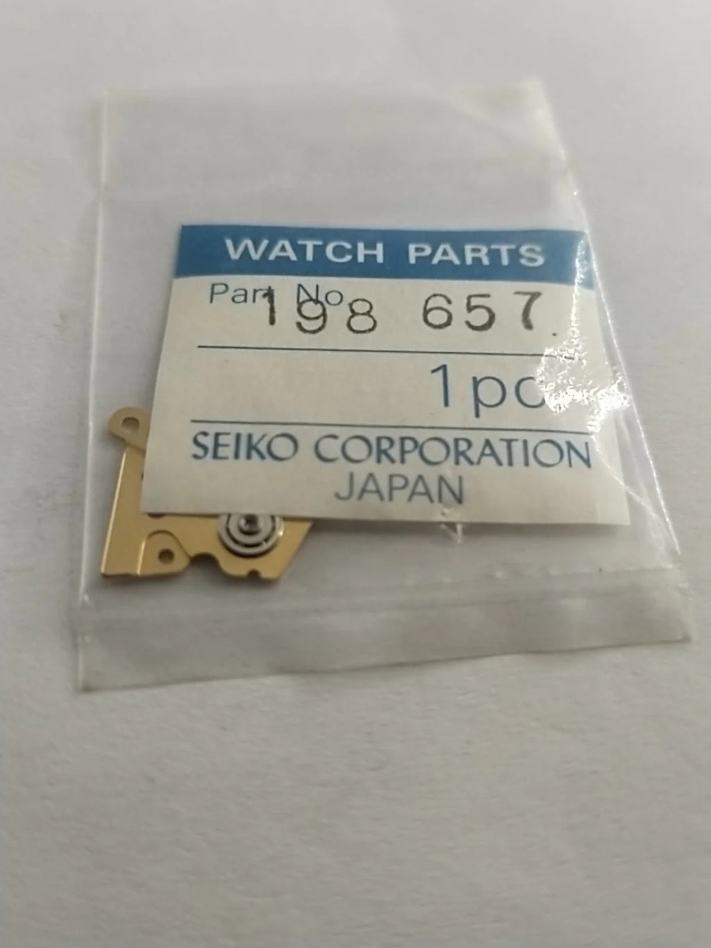 ORIGINAL SEIKO Kinetic Oscillating Weight Bridge Part 198 657 Cal 7M22A