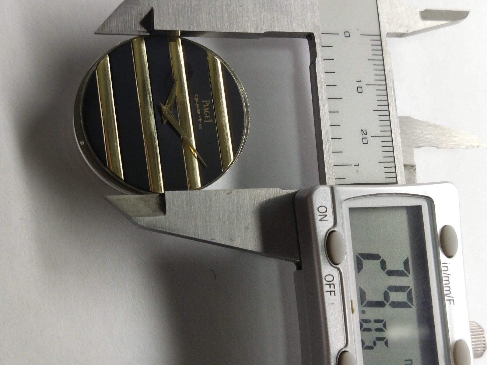 movement Piaget Polo Onyx Black with Gold Men's/ Dial / Hands /and Full work