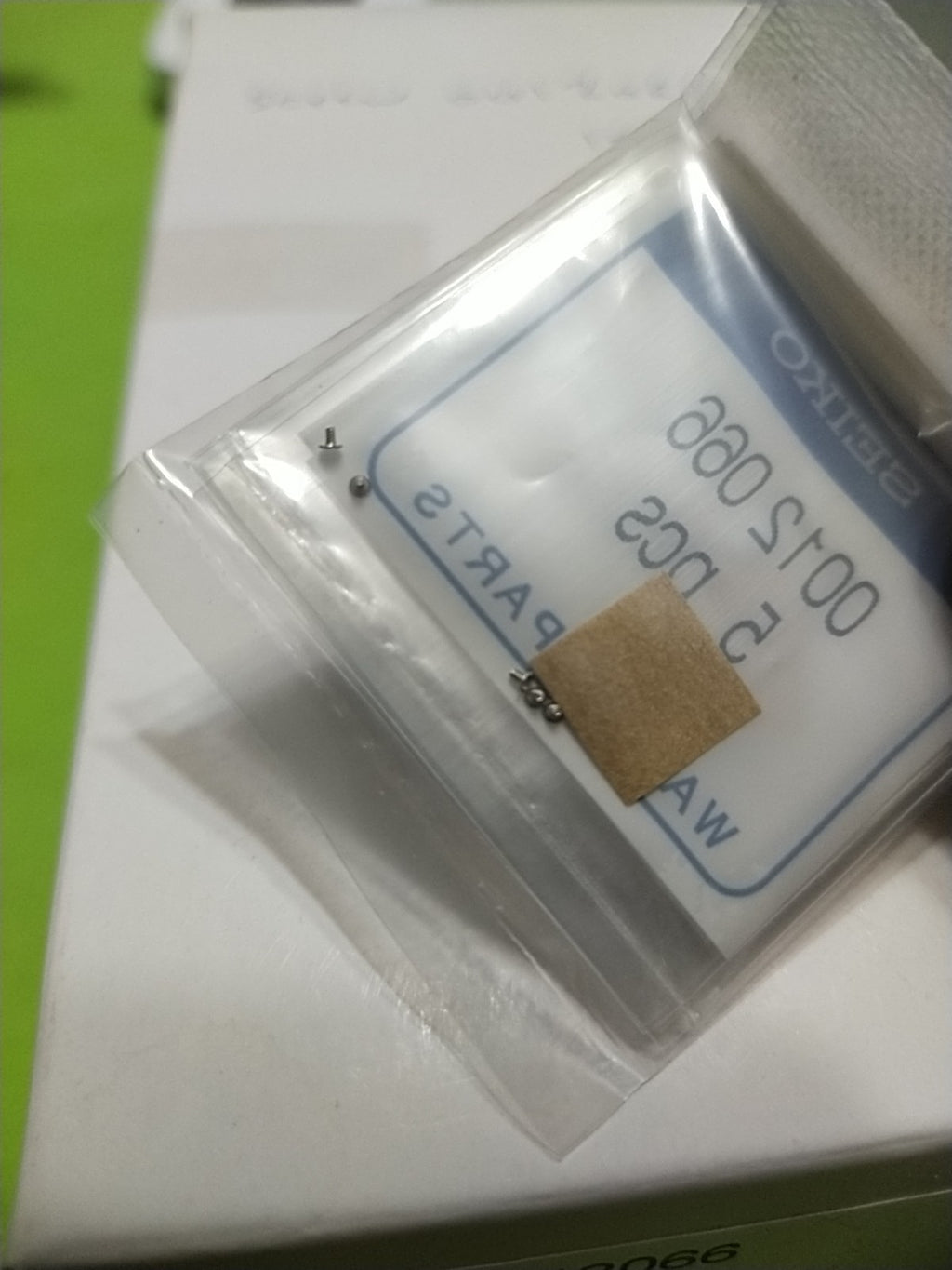 Seiko Parts 012 066 5 screws