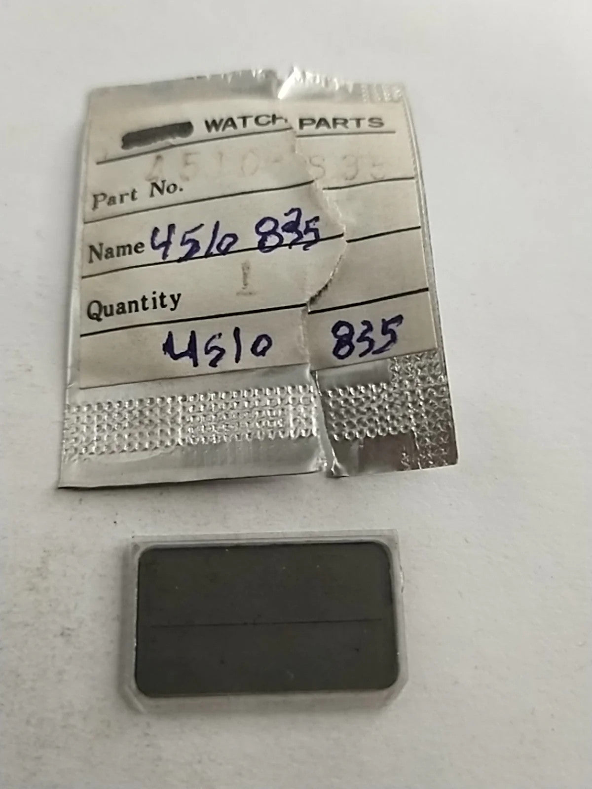 NOS Seiko 4510 835 Liquid Crystal Panel LCD Cal /A557