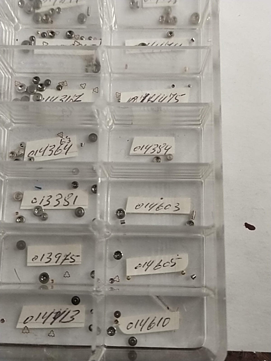 Original Seiko Diashock/ Lower / Cap /Spring/ part . 014 ..... Choose from the