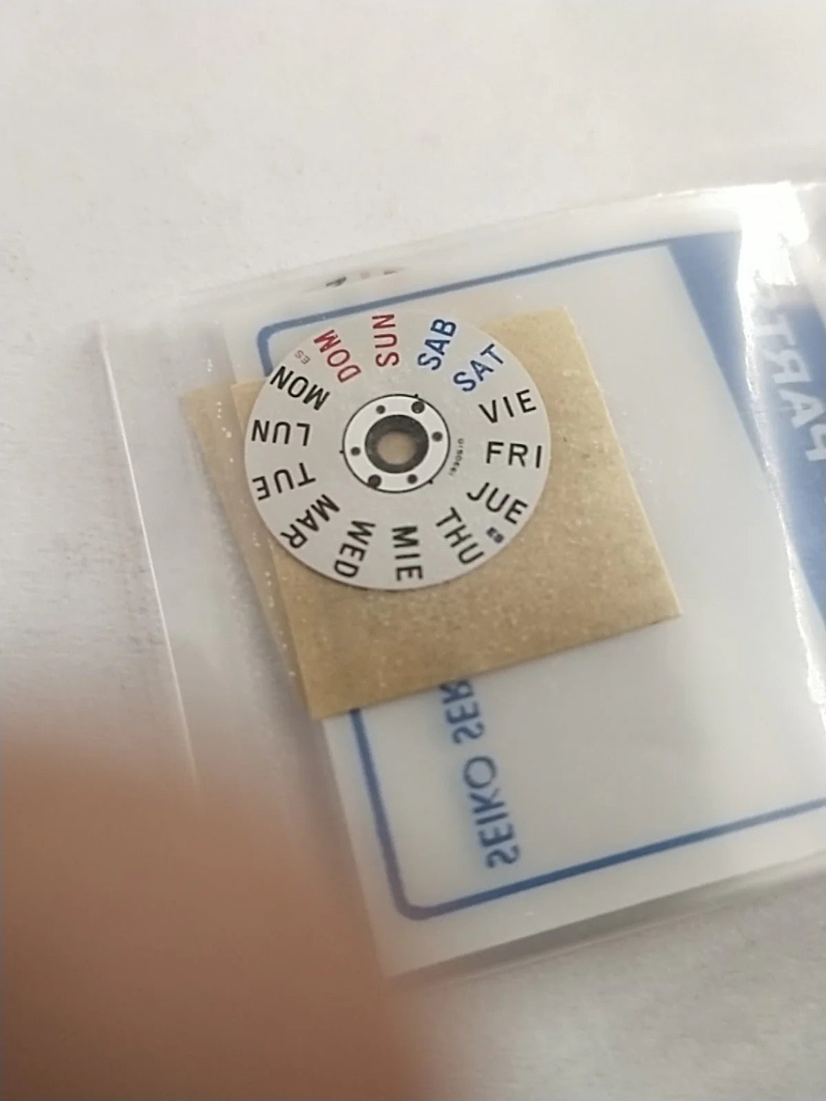 ORIGINAL SEIKO PARTS / Day Star Daial Disk / Part . 150 661