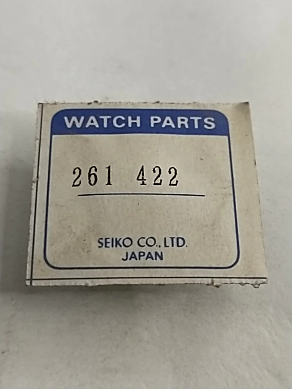 NOS Seiko Parts 261 422