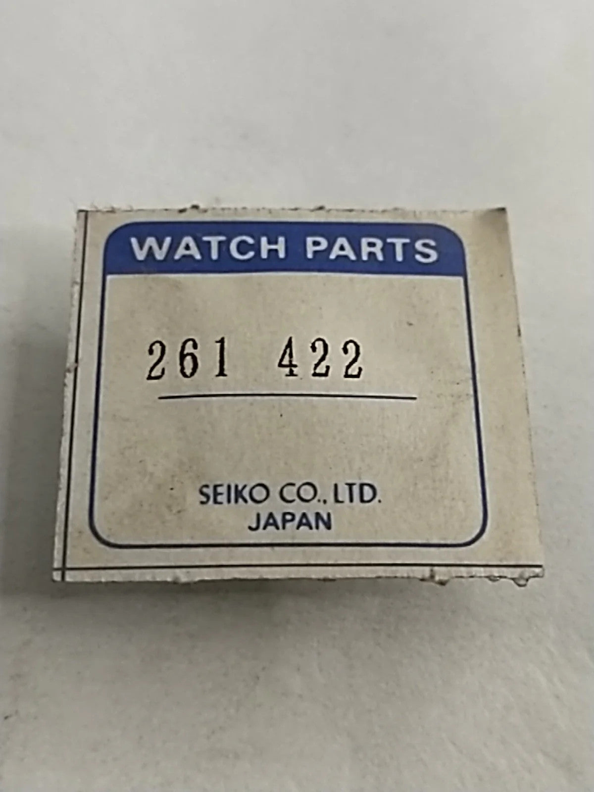 NOS Seiko Parts 261 422