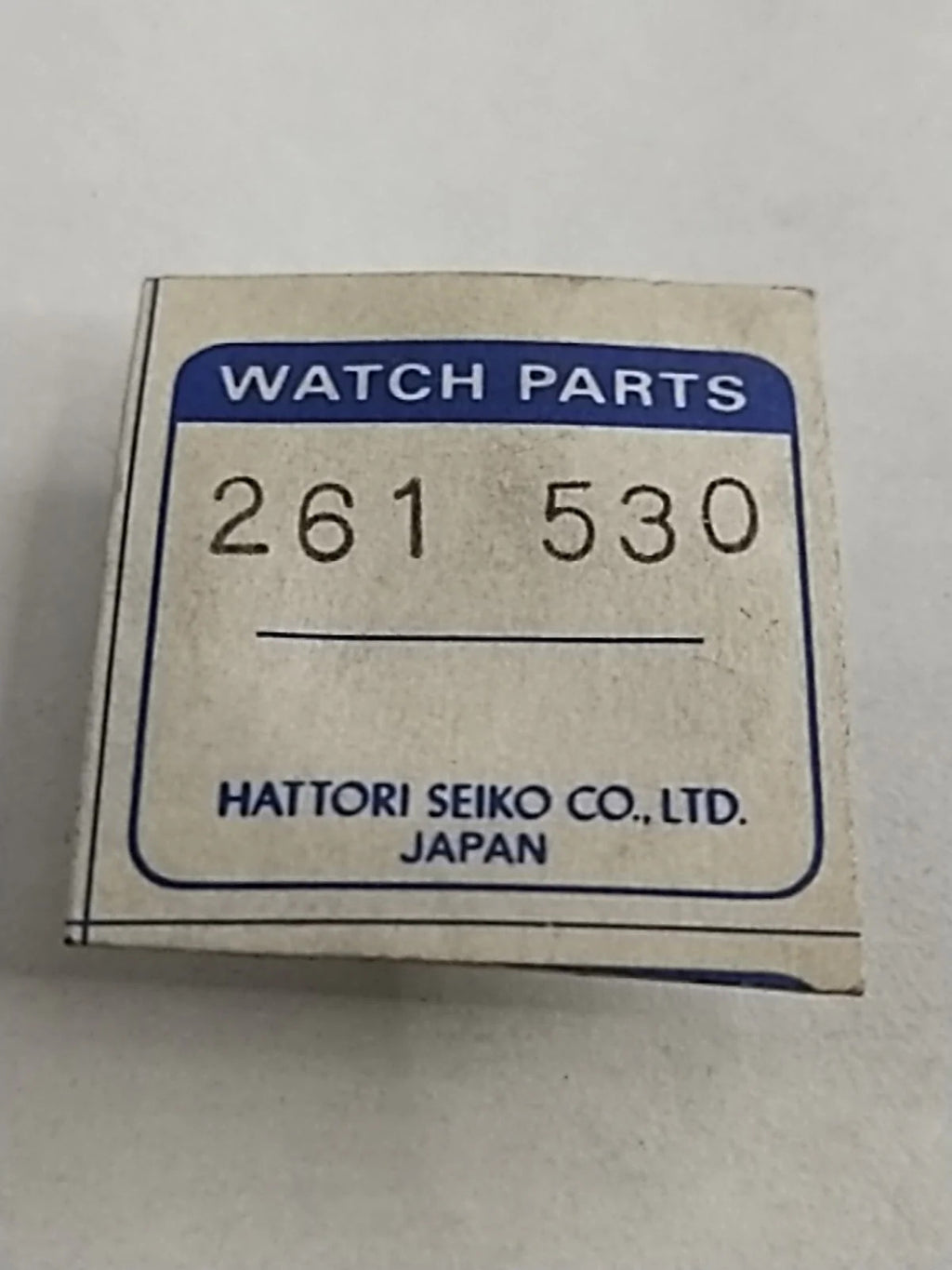 NOS Seiko Parts 261 530