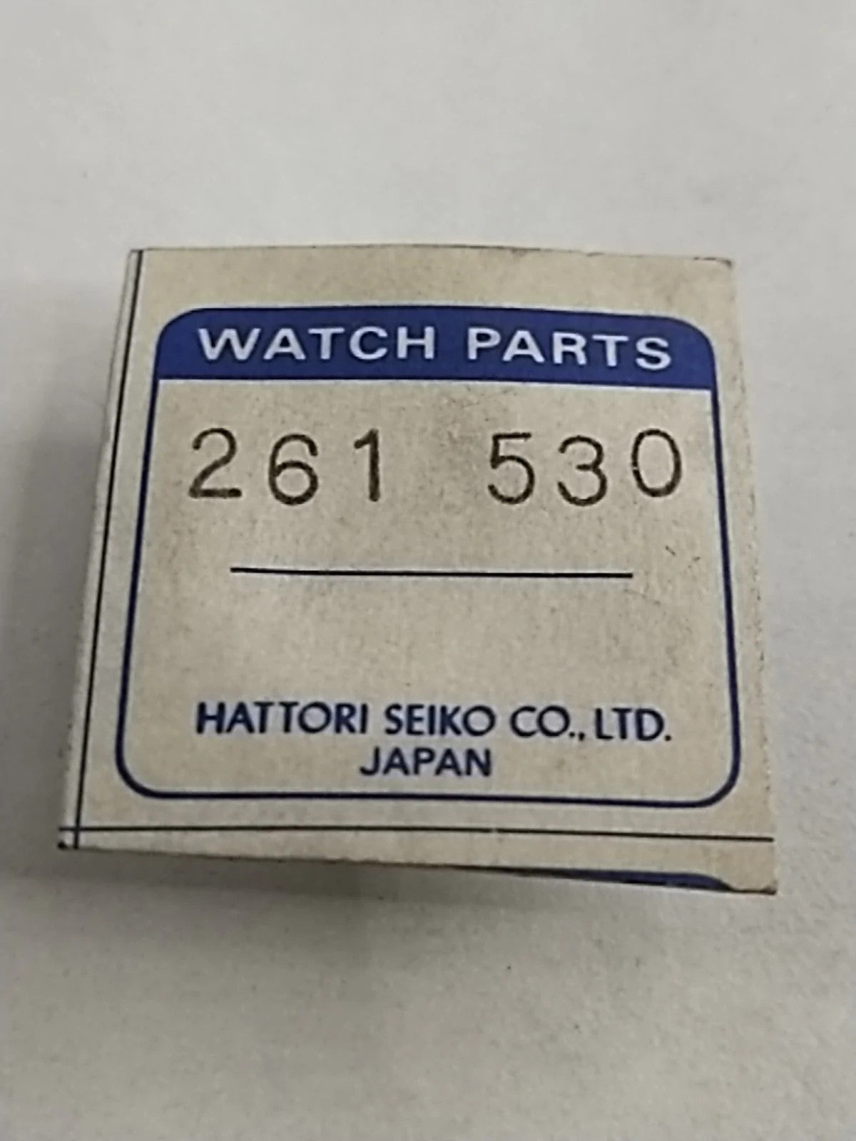 NOS Seiko Parts 261 530