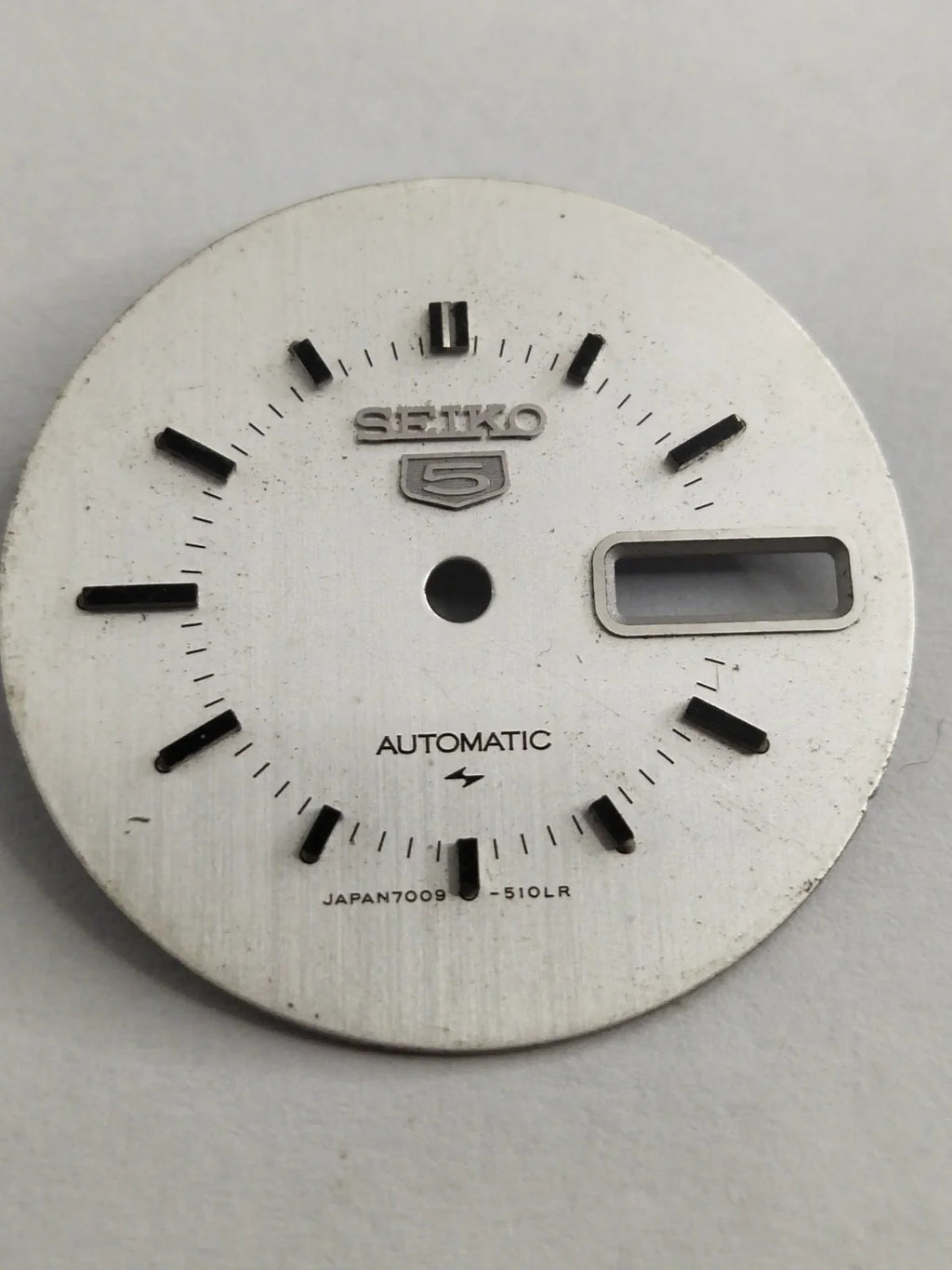 Original Seiko Dial 7009-510LR White color / used