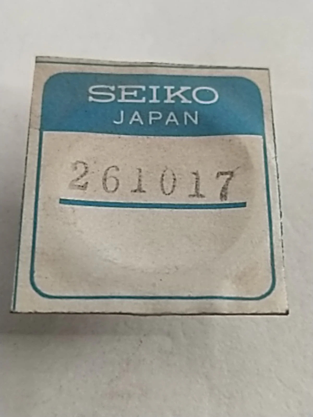 NOS Seiko Parts 261 017